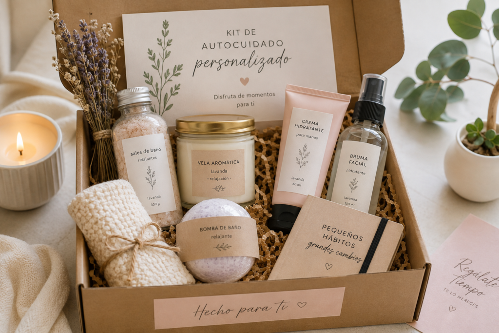 Kit de autocuidado personalizado